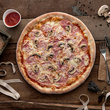 Pizza PROSCIUTTO E FUNGHI F1